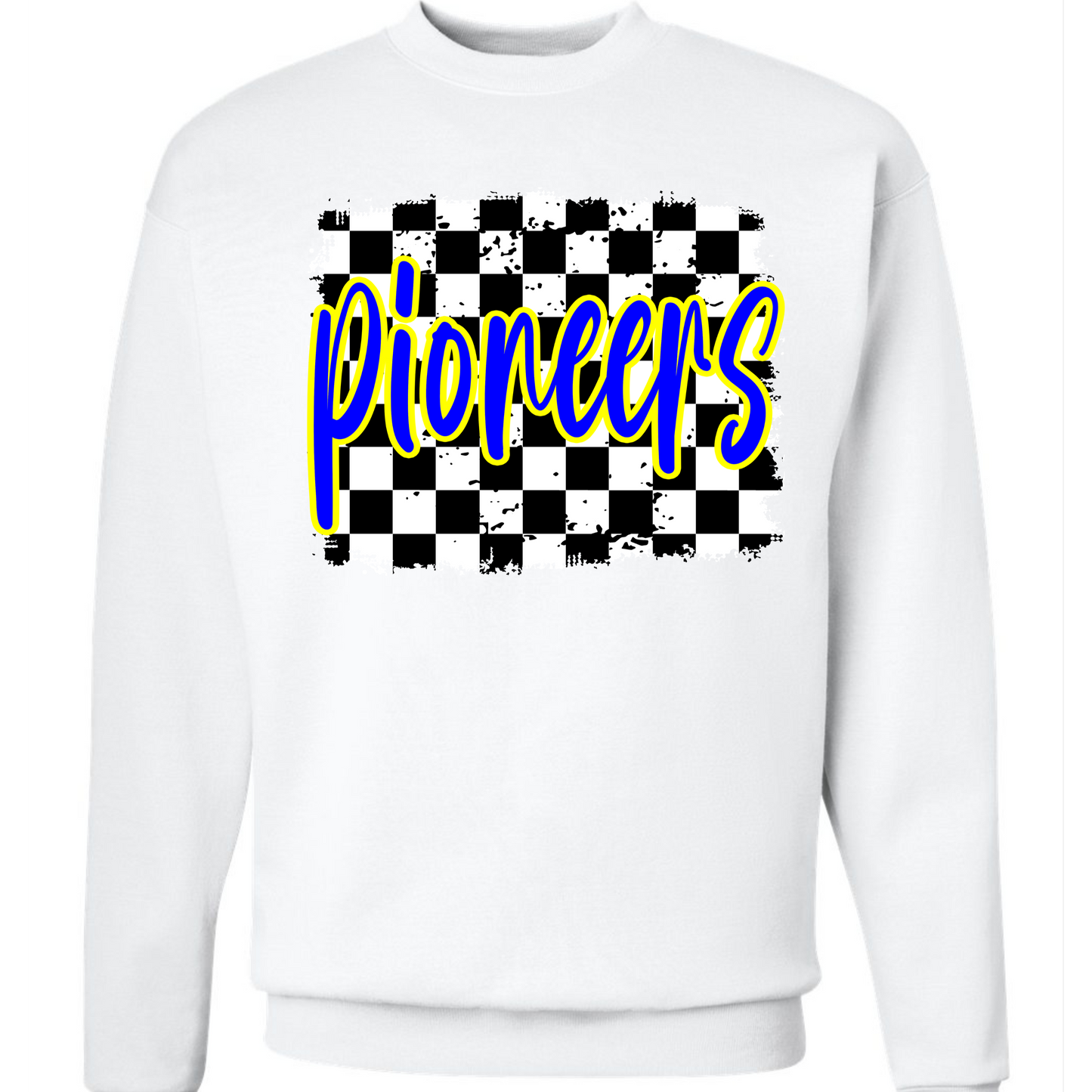 PREORDER Checked Pioneers Crewneck