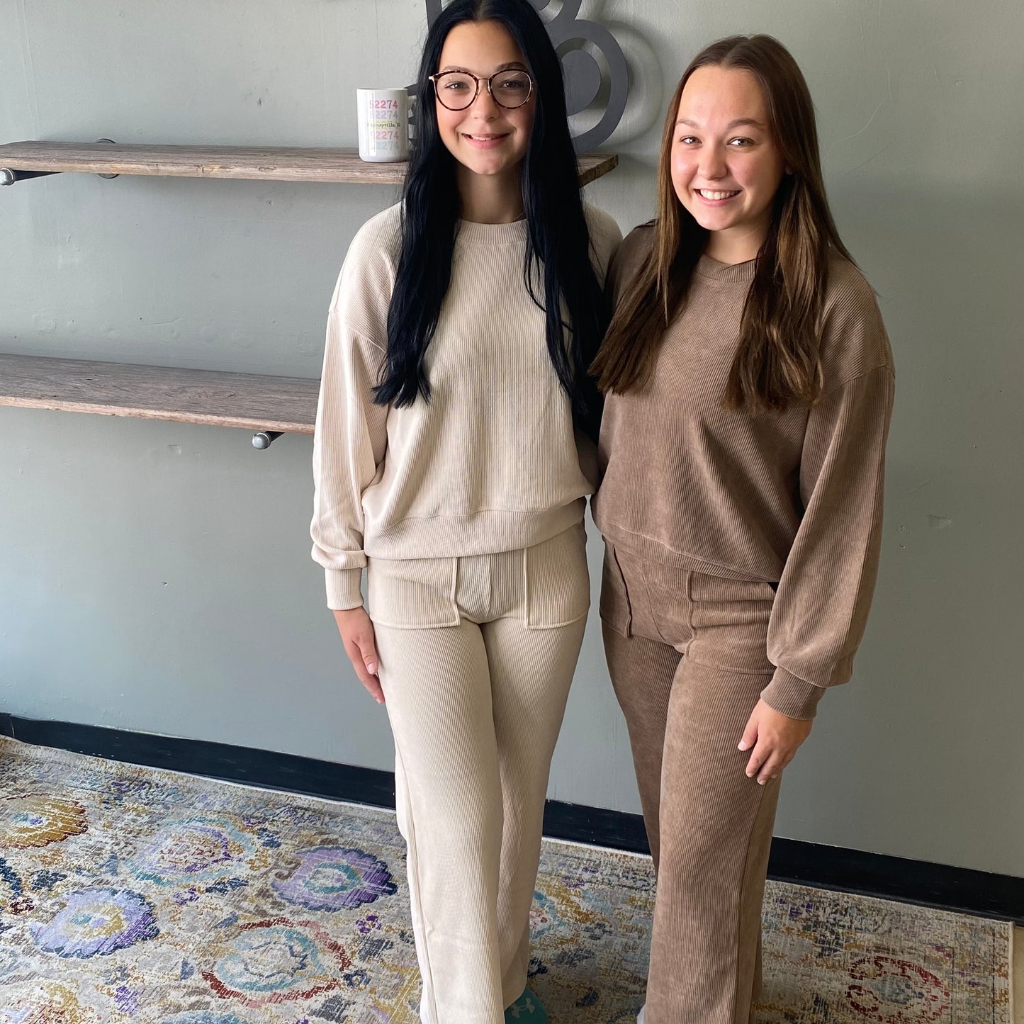 Wide Leg Corduroy Pants