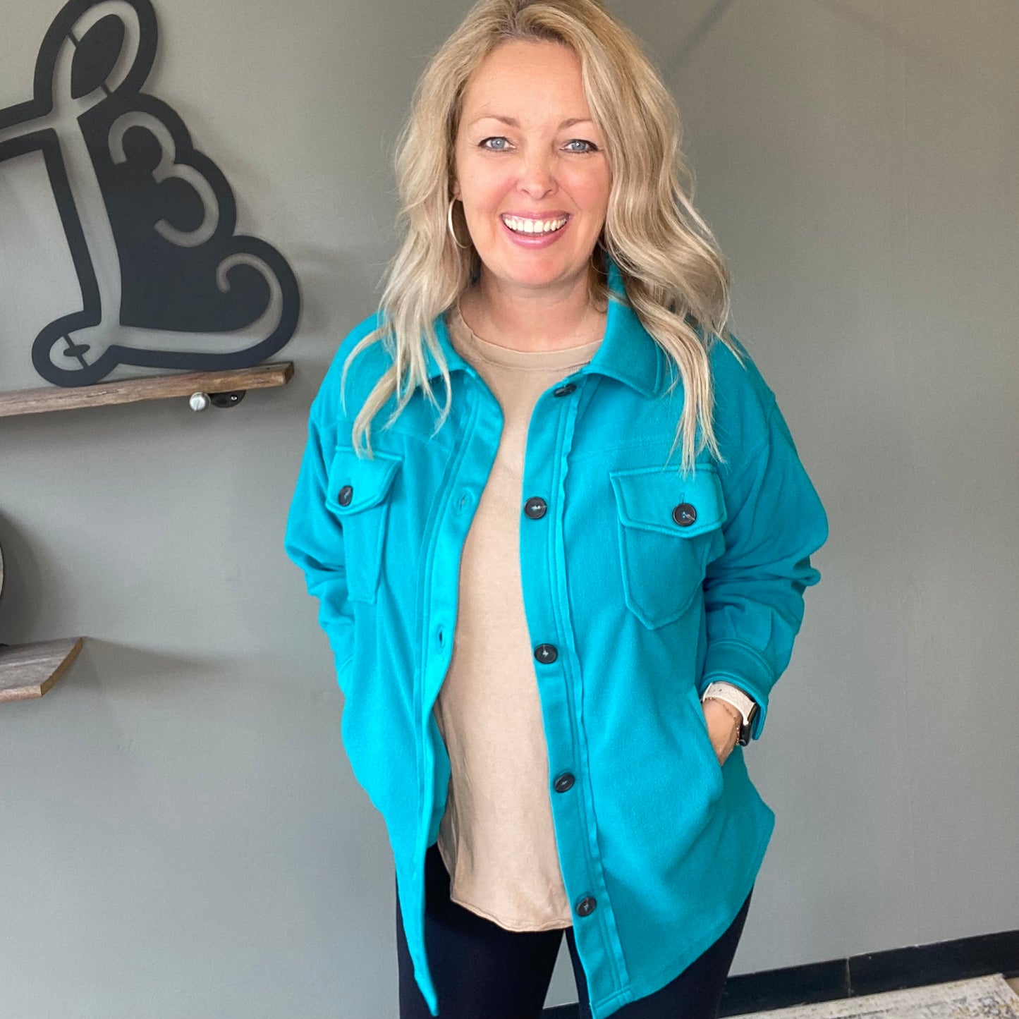Oversized Fleece Shacket