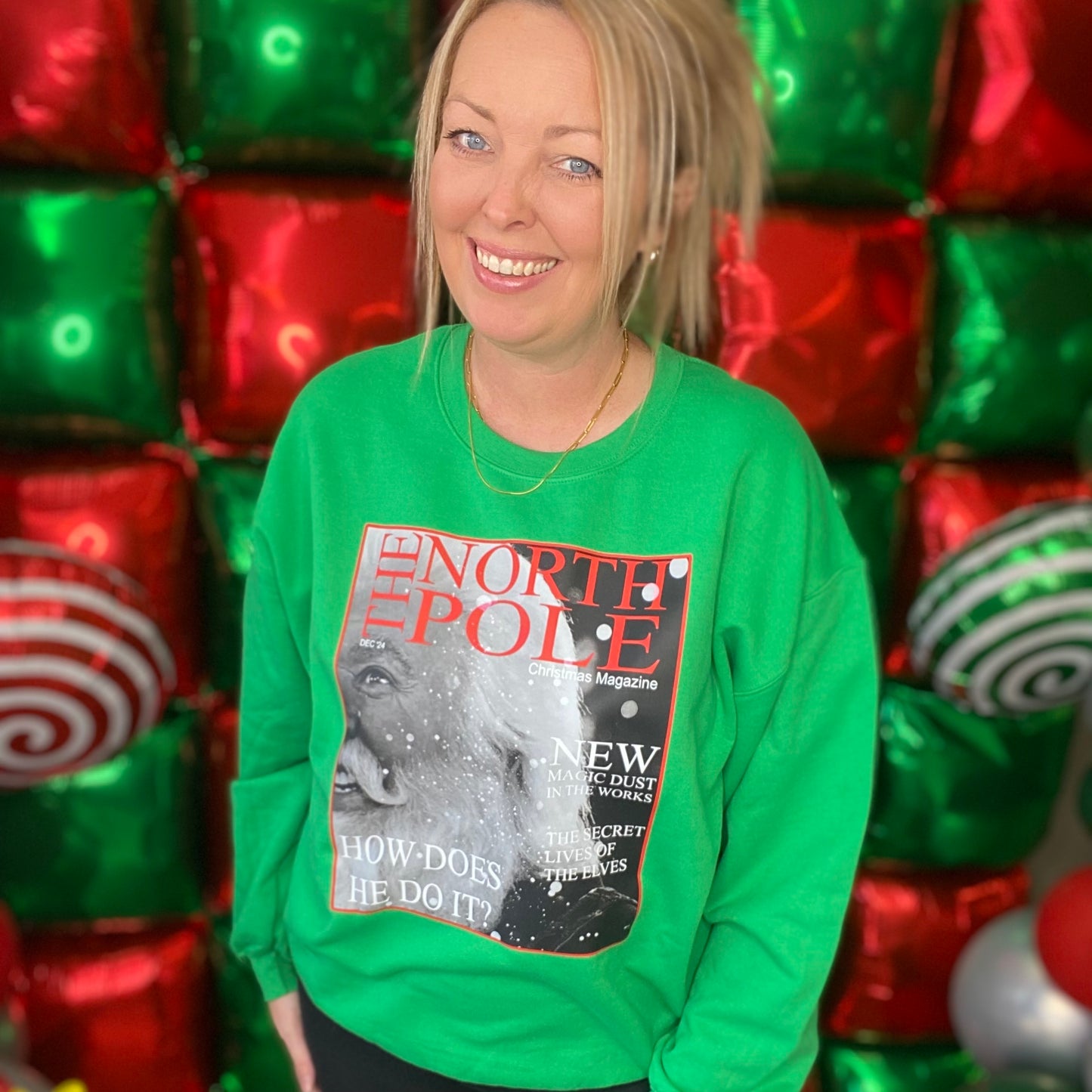 Santa Magazine Crewneck