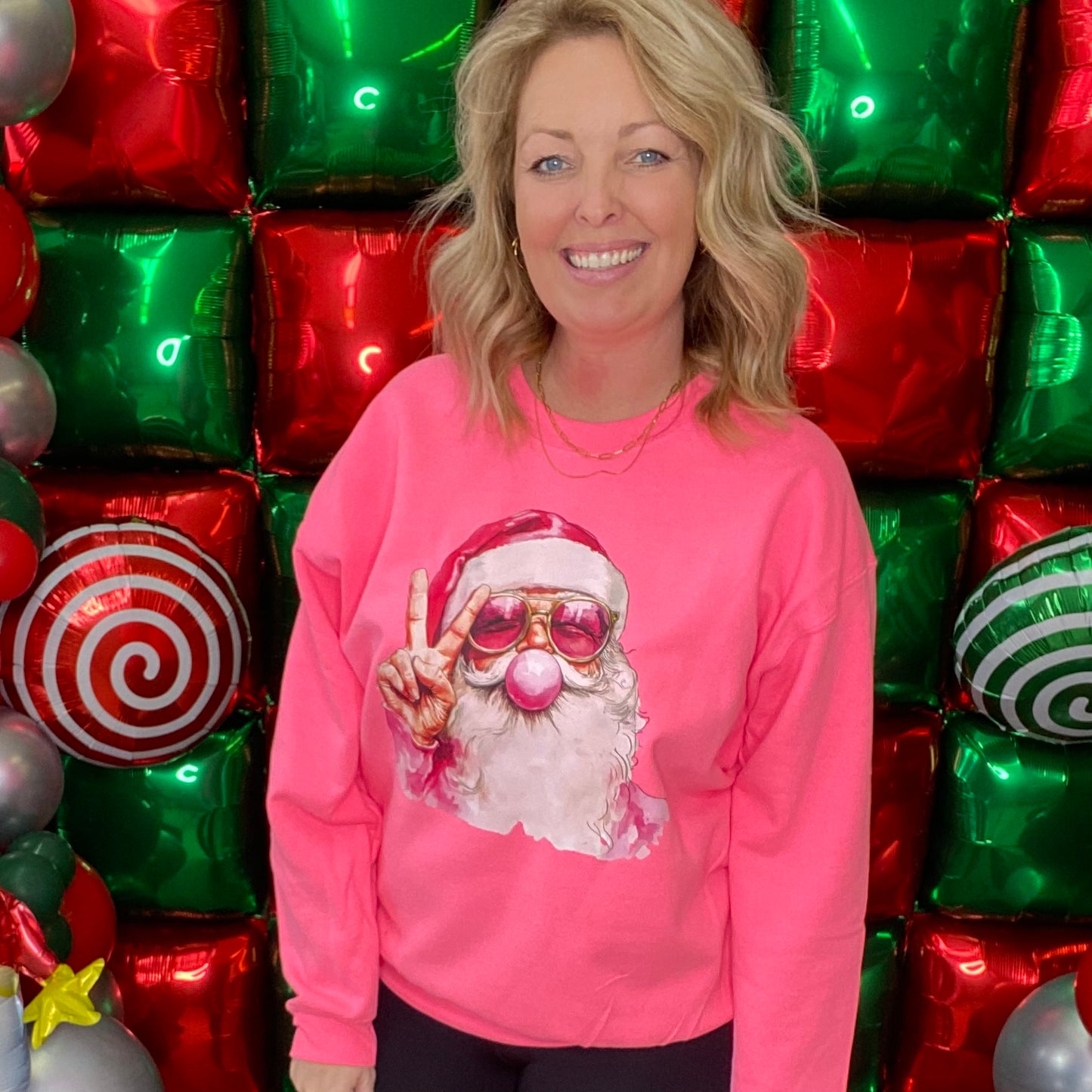 Peace Santa Crewneck