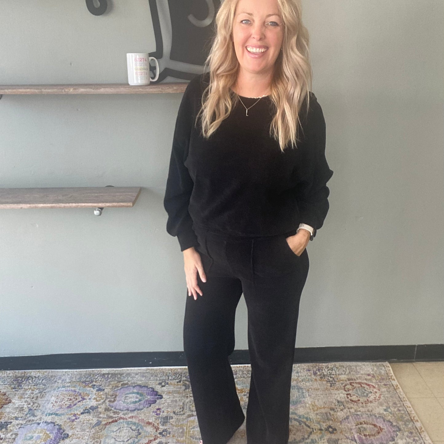 Wide Leg Corduroy Pants