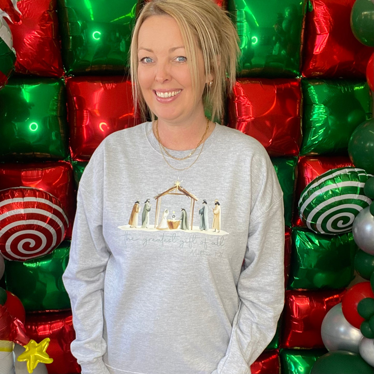 The Greatest Gift of All Crewneck