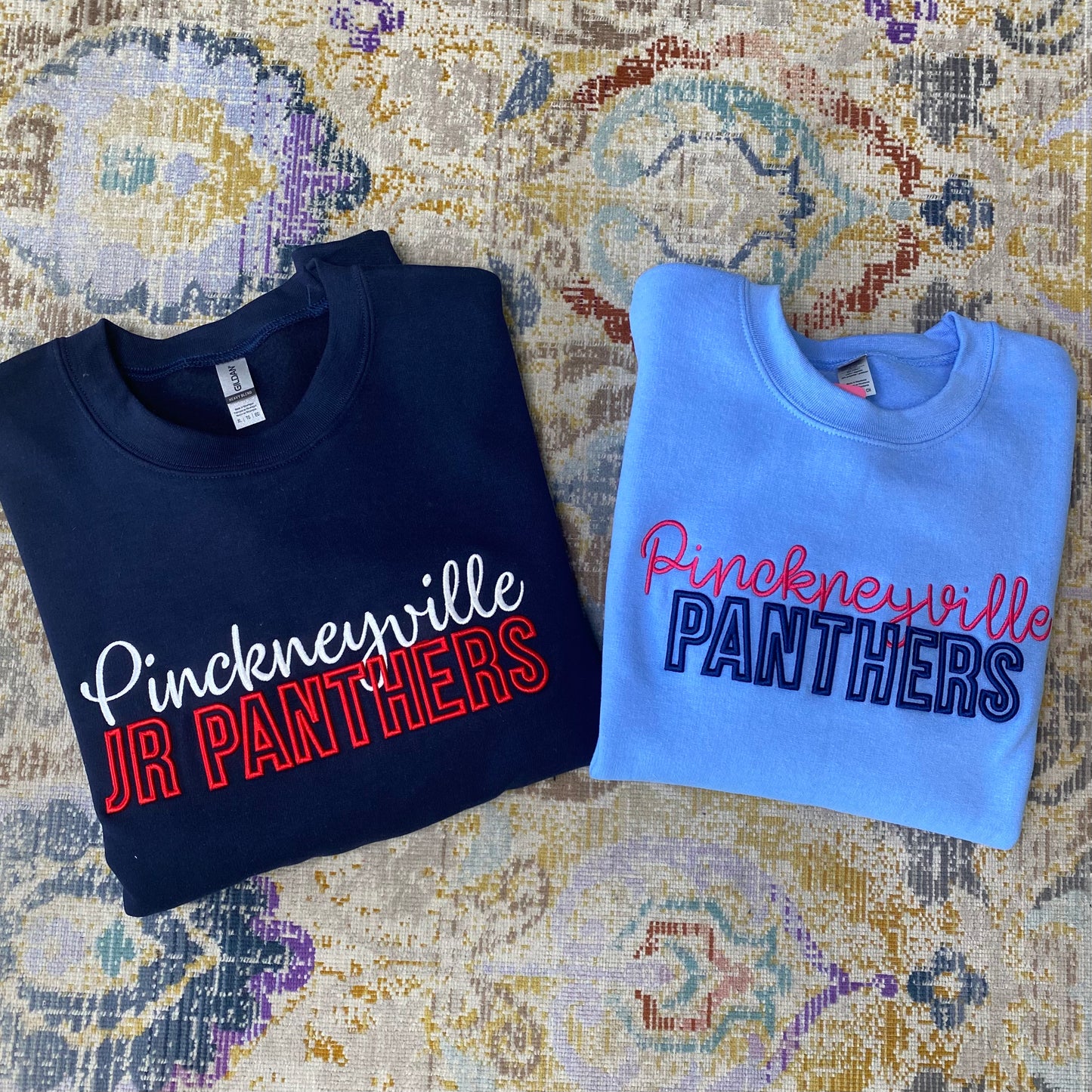 Puff Embroidered Crewneck