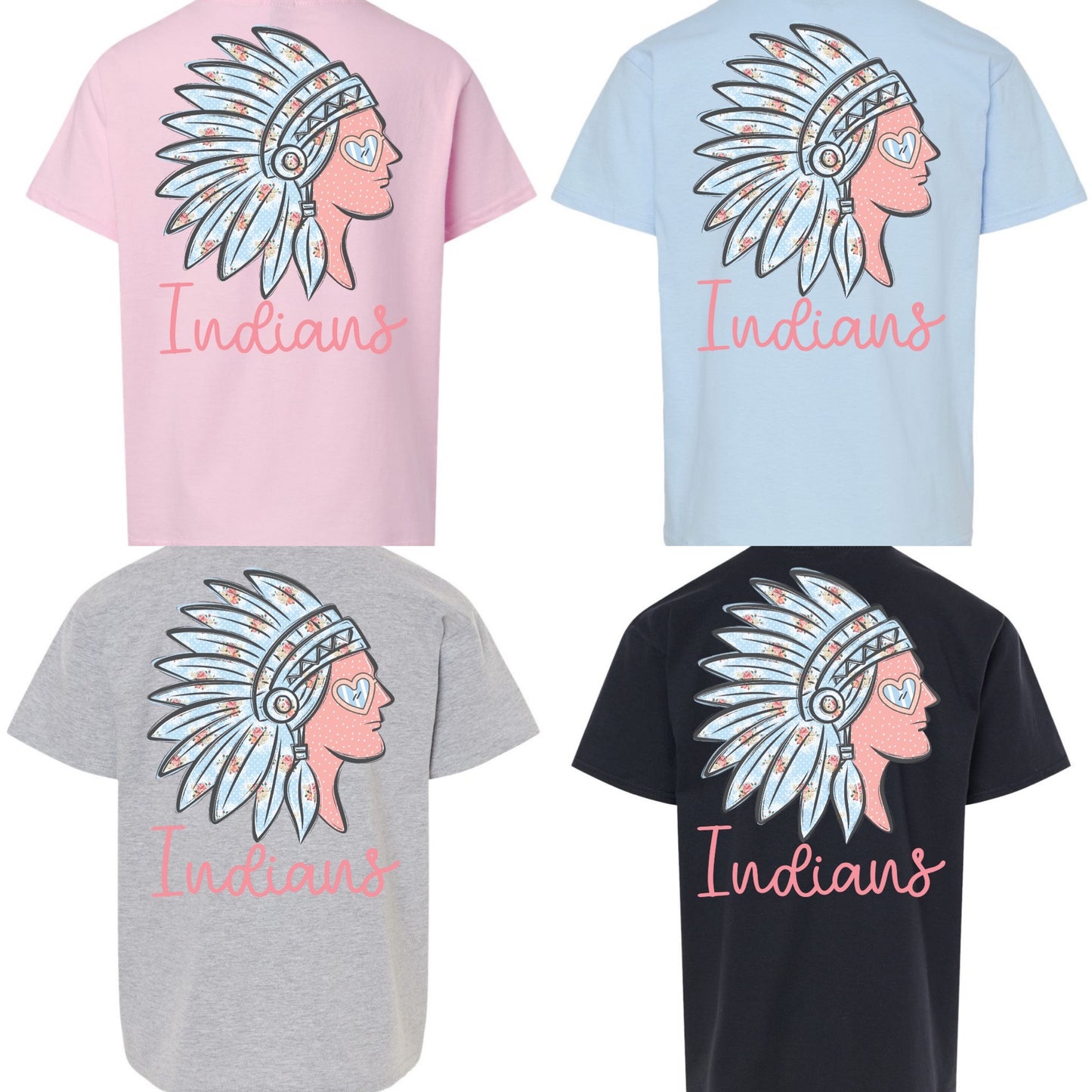 Indians Preppy Tee