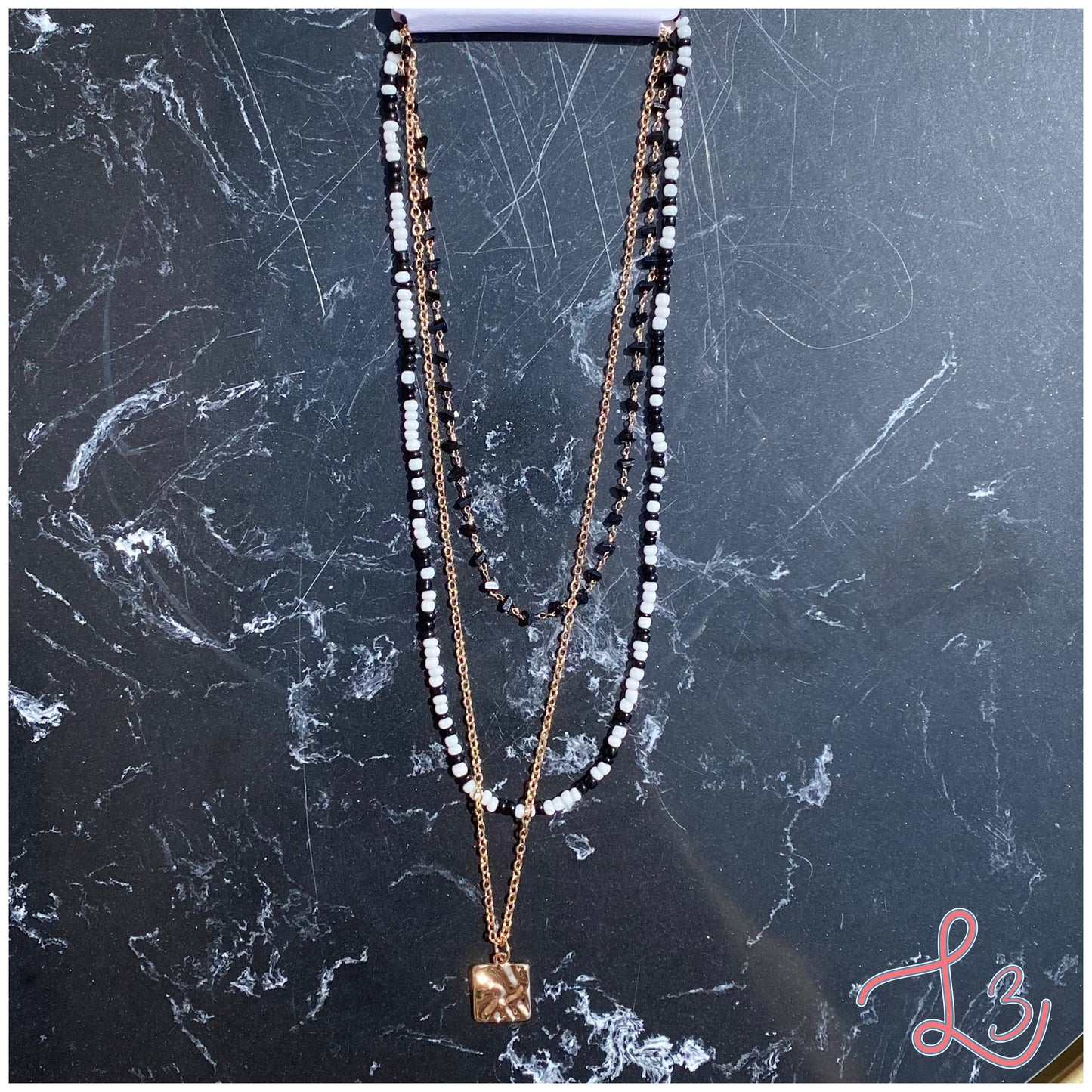 Stone Layer Necklace