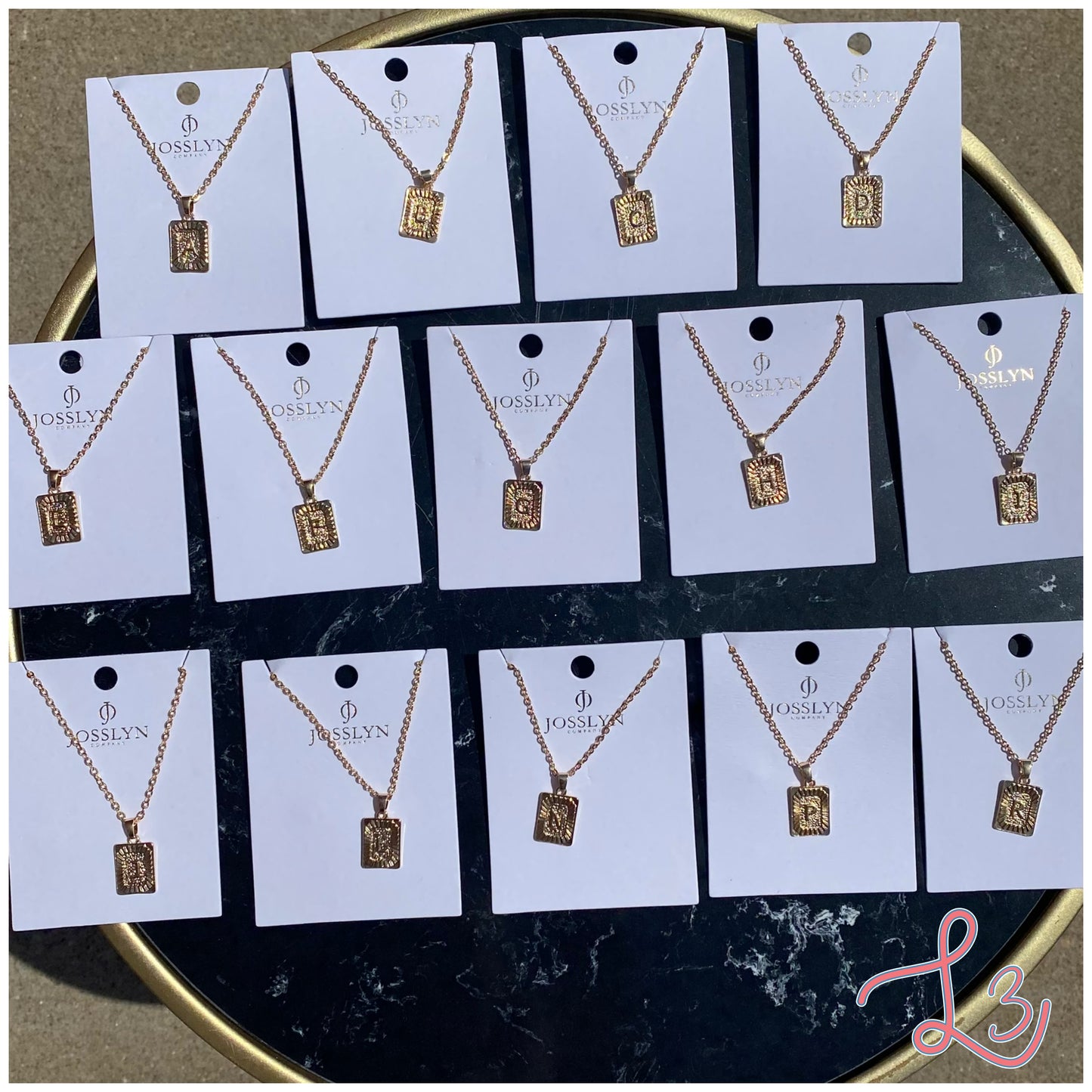 Petite Alphabet Necklace