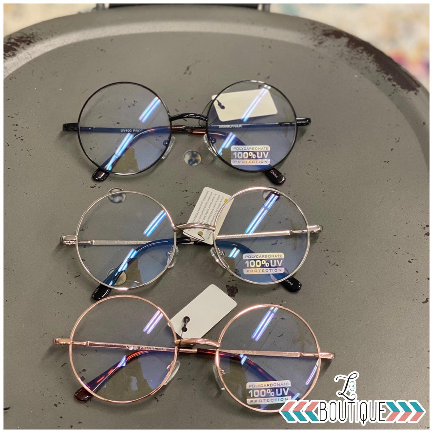 Wire Frame Blue Light Blockers