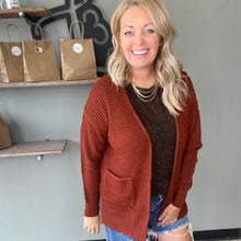 Load image into Gallery viewer, Waffle Knit Cardigan
