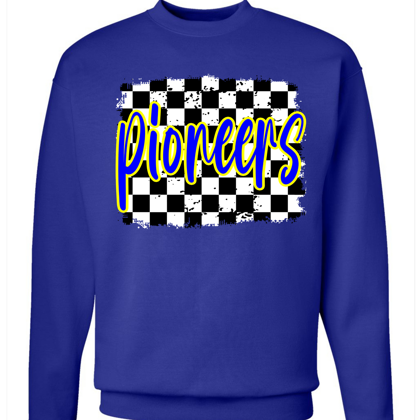 PREORDER Checked Pioneers Crewneck