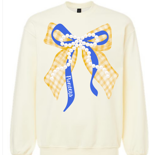 PREORDER Pioneers Pearl Bow Crewneck