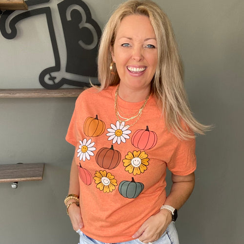 Pumpkins & Daisies