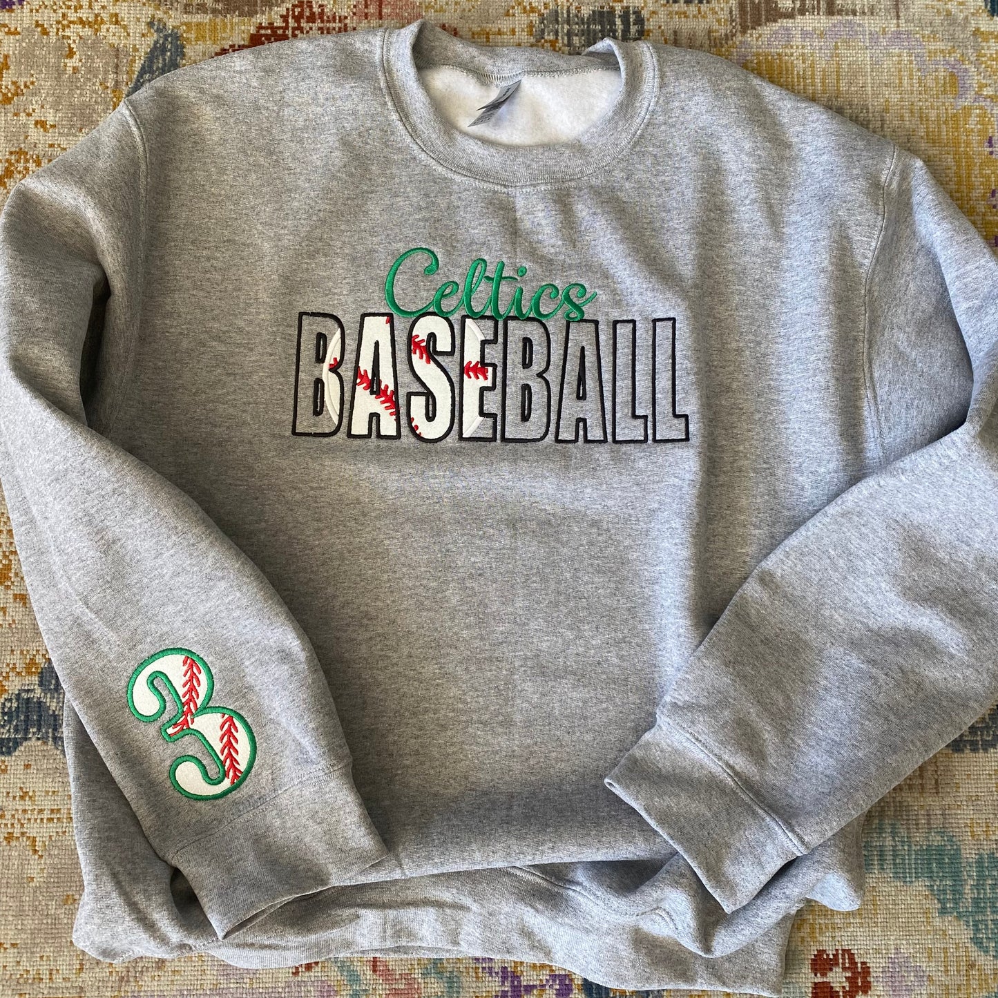 **Preorder** Baseball Crewneck