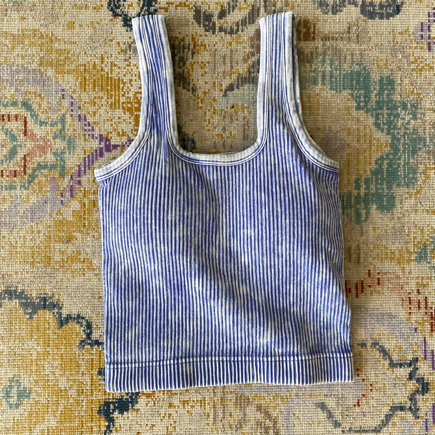 Round Neck Crop Tank