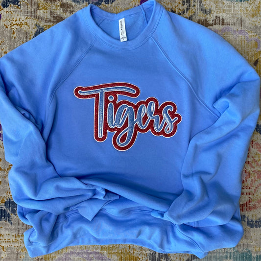 **Preorder** Tiger Applique Crewnecks