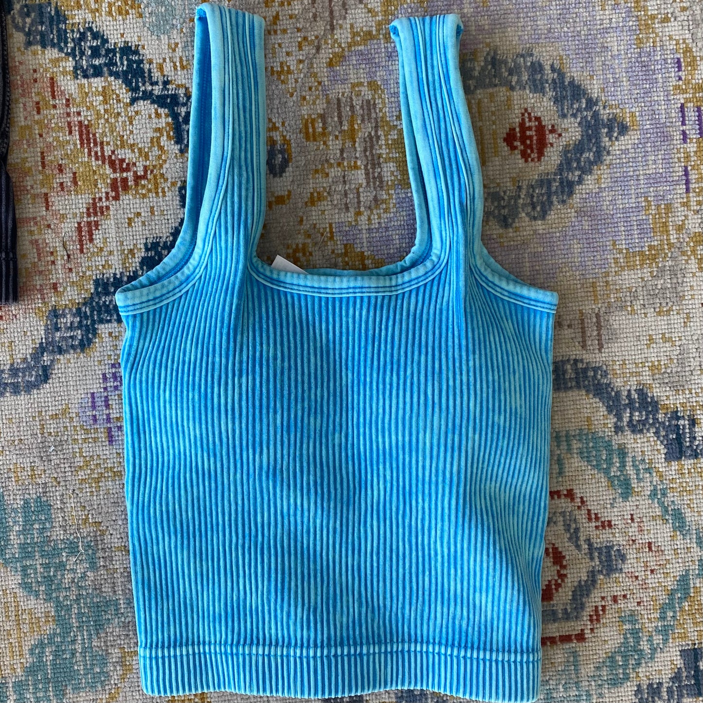 Round Neck Crop Tank