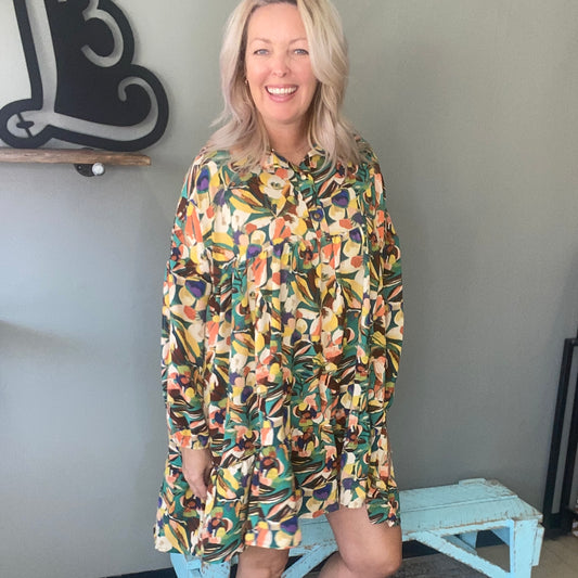 Fall Knee Length Dress