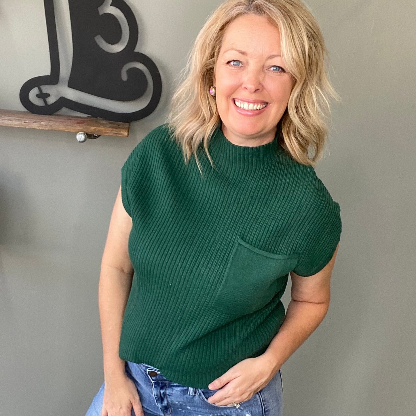 Short Sleeve Sweater