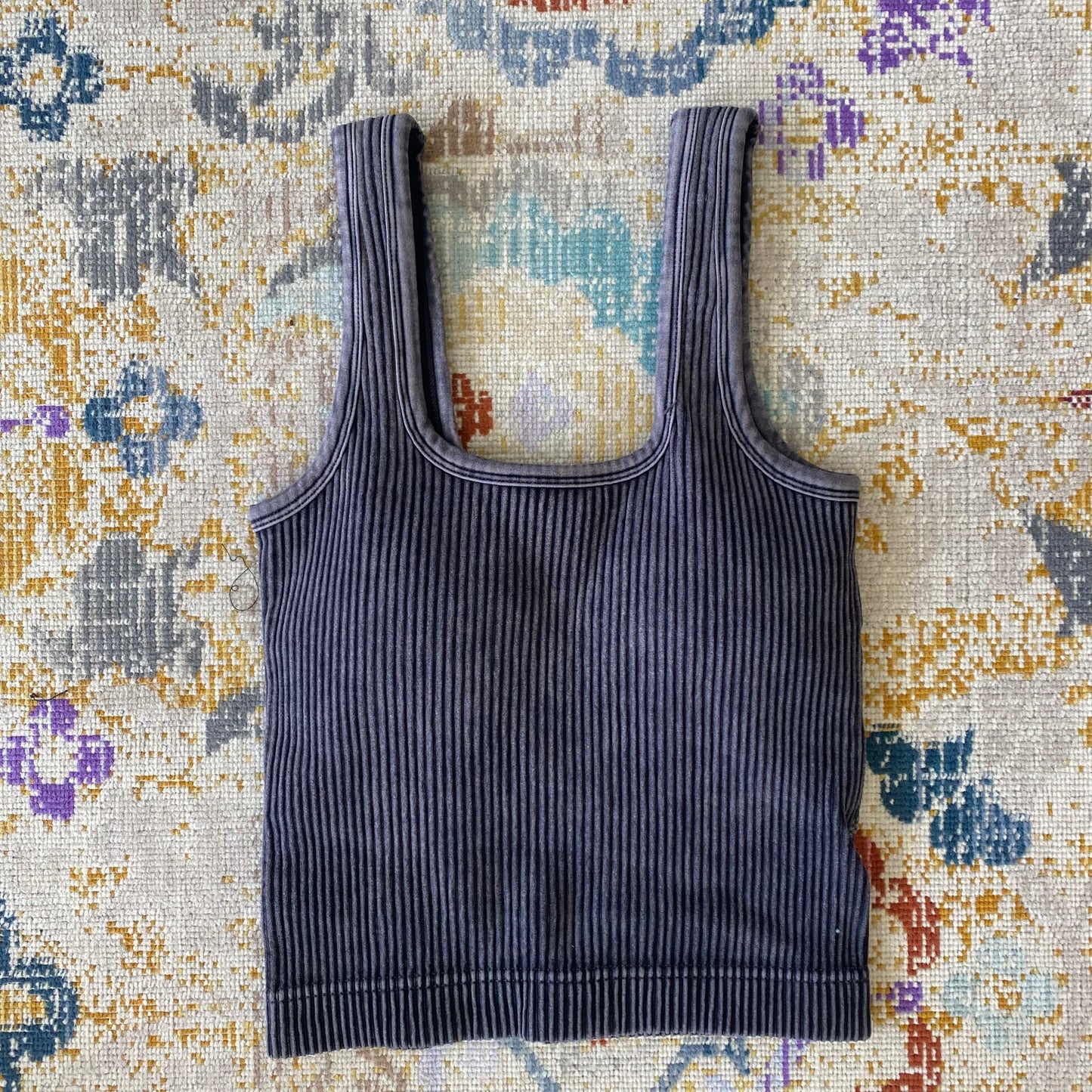 Round Neck Crop Tank