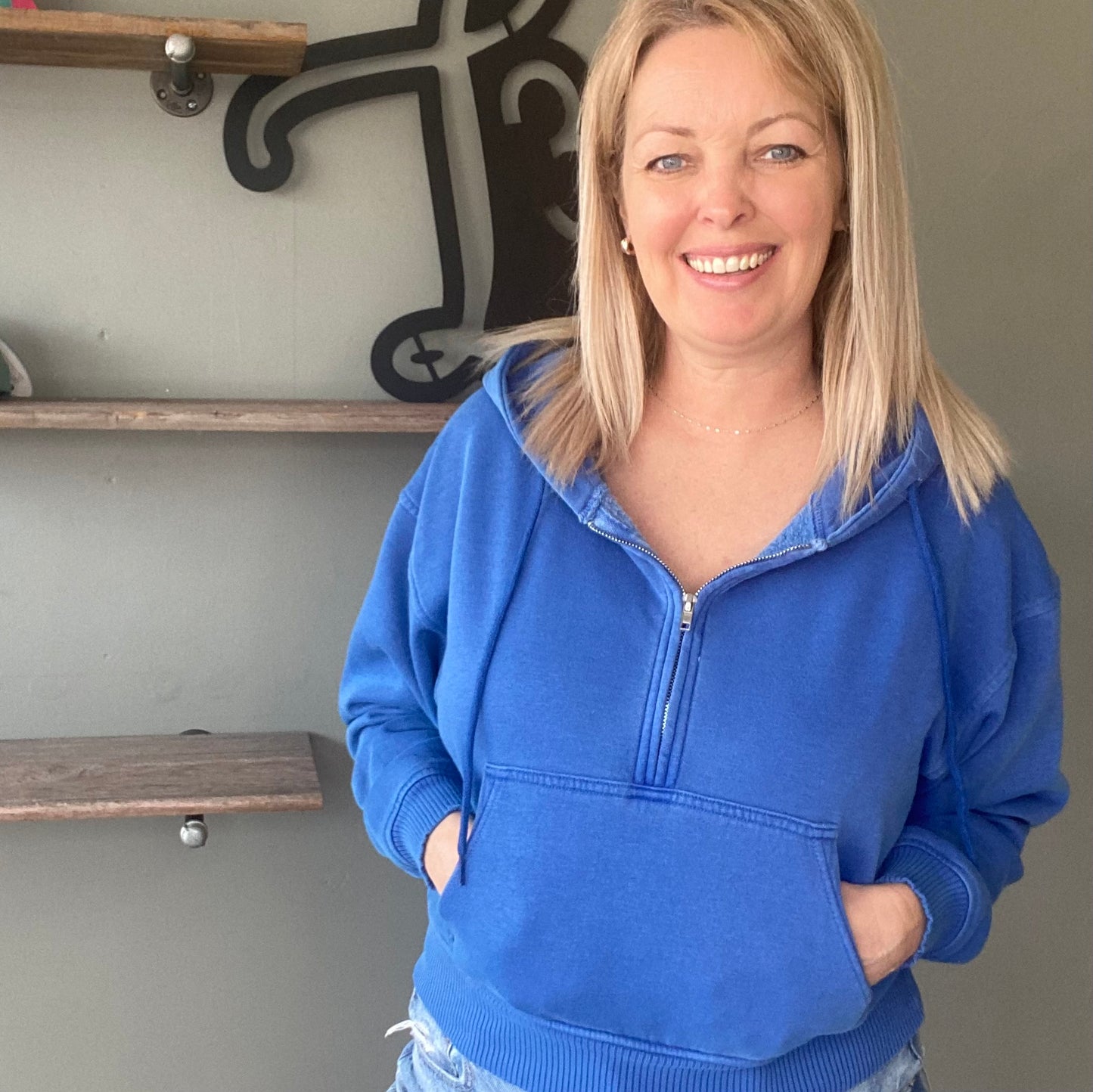 Half Zip Hoodie