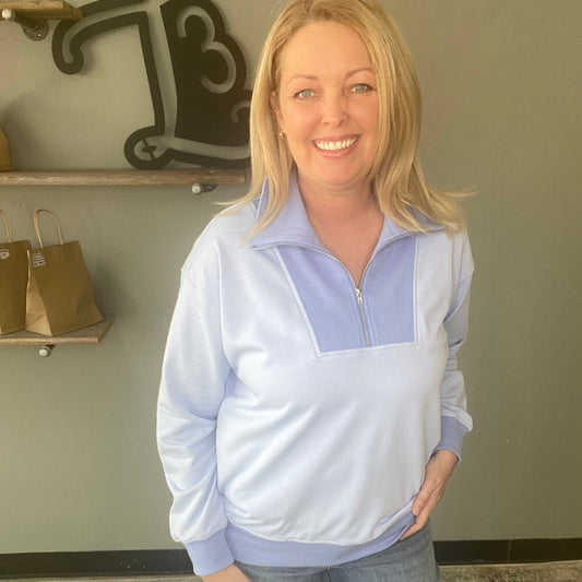 Baby Blue Pullover