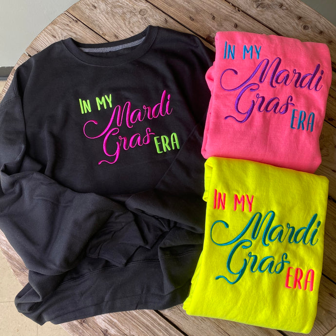 Mardi Gras Era Crewneck
