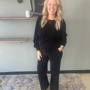 Wide Leg Corduroy Pants