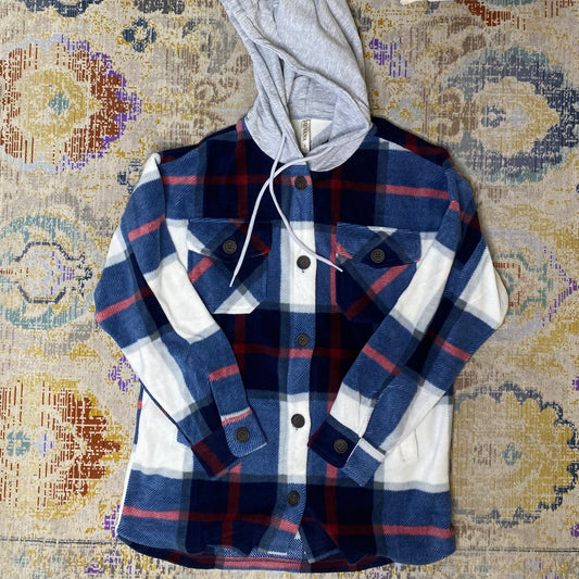 Plaid Fleece Shacket