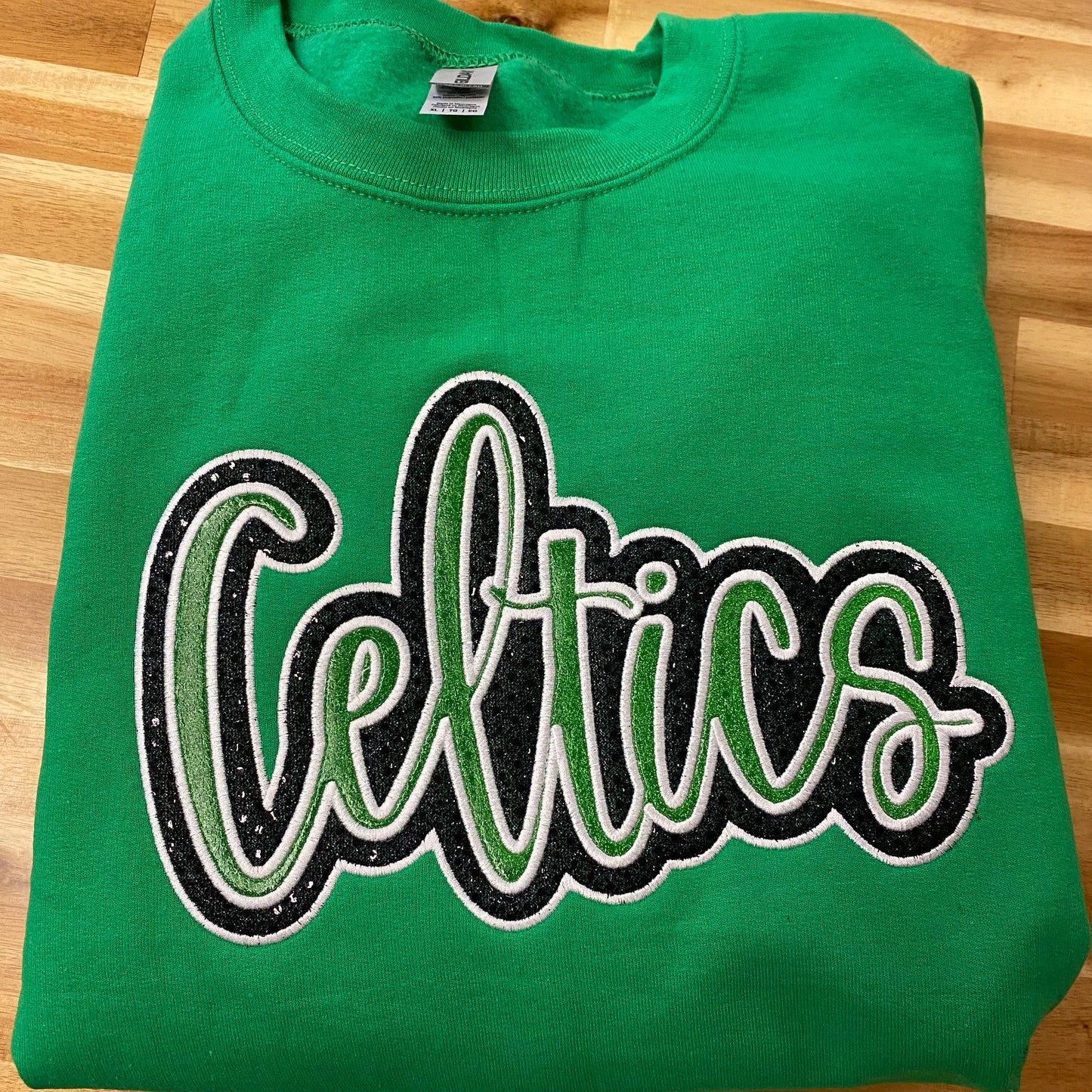 **Preorder**Celtics Applique Crewneck