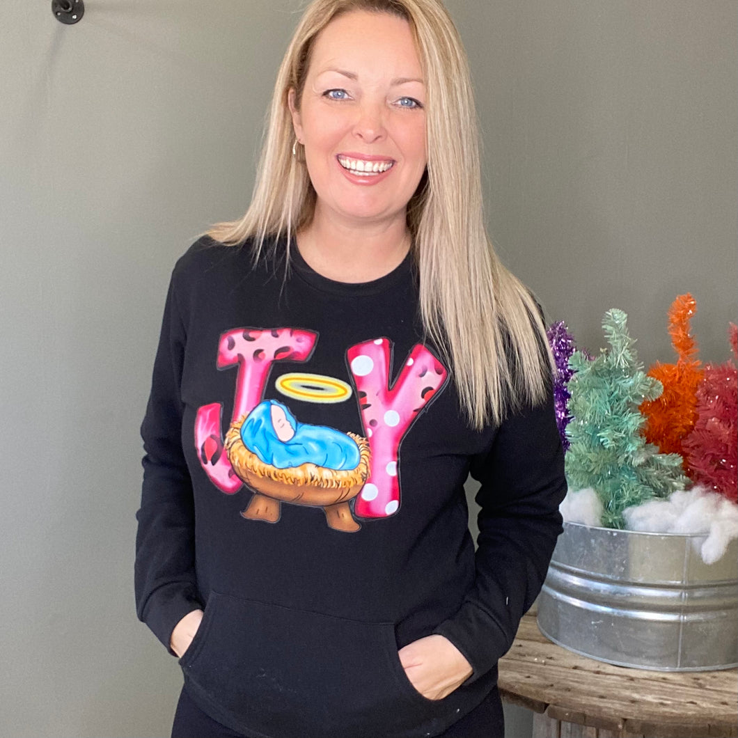 Joy Pocket Crewneck