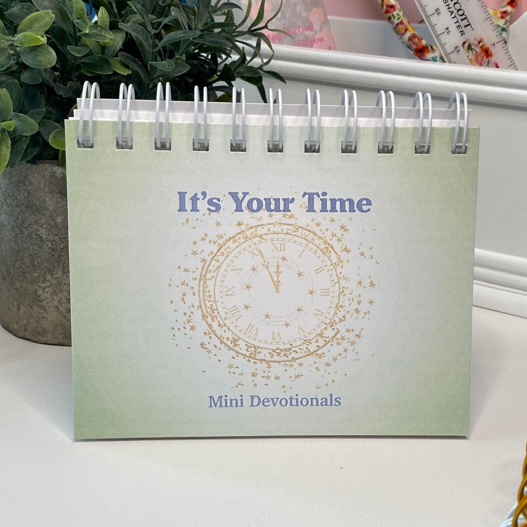 It's Your Time Mini Devotional Flip Book