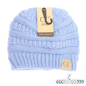 Kids Solid C.C.  Beanie-YJ847