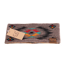 Load image into Gallery viewer, C.C Beanie Aztec Patterned Head Wrap