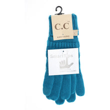 Load image into Gallery viewer, KIDS Solid Cable Knit C.C Gloves