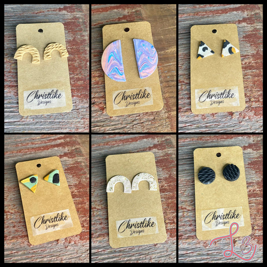 Christlike Designs Stud Earrings
