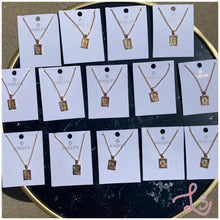 Load image into Gallery viewer, Petite Alphabet Necklace