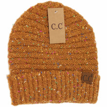 Load image into Gallery viewer, Confetti Boucle Knit Cuff Beanie