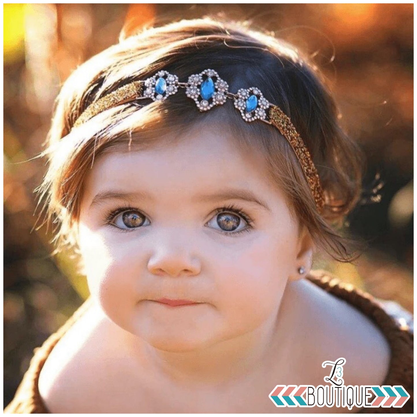 Boho Princess Headband by Bailey's Blossoms