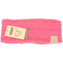 Load image into Gallery viewer, KIDS Solid Cable Knit CC Head Wrap