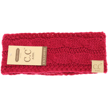 Load image into Gallery viewer, KIDS Solid Cable Knit CC Head Wrap