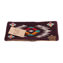Load image into Gallery viewer, C.C Beanie Aztec Patterned Head Wrap
