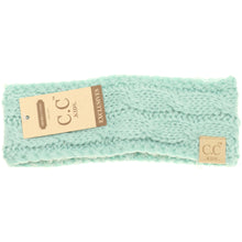Load image into Gallery viewer, KIDS Solid Cable Knit CC Head Wrap