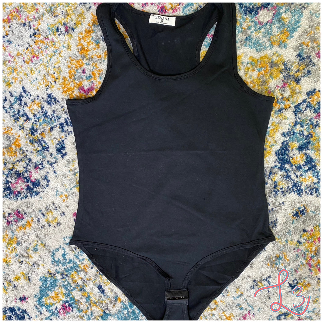 Curvy Racerback Bodysuit